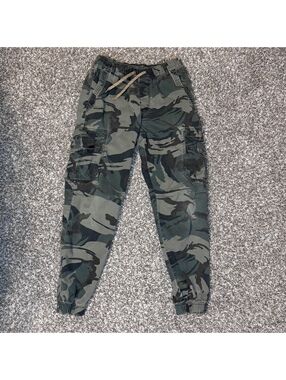 Wrangler Camo Cargo Jogger Pants Size 16